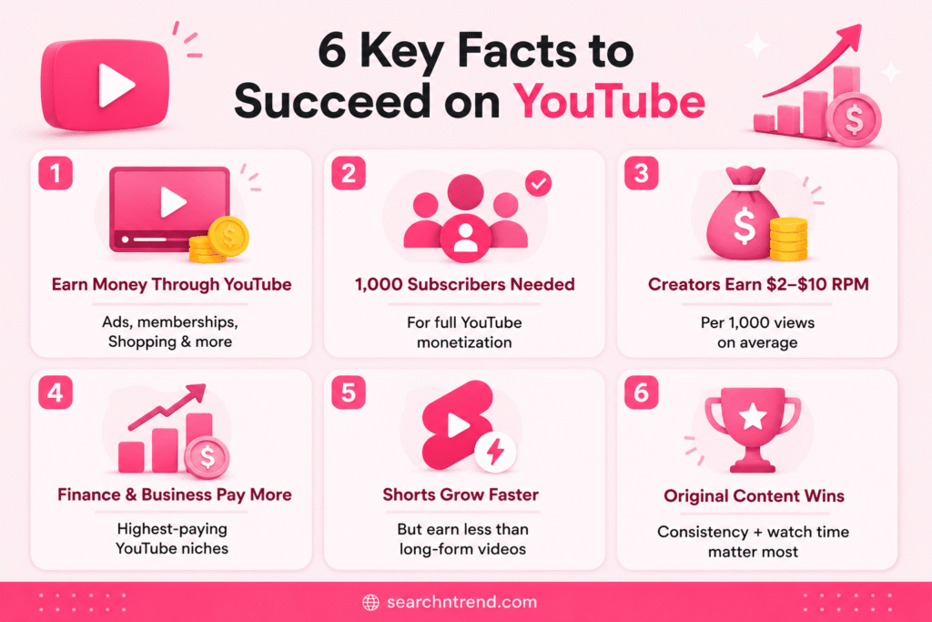 Key takeaways - Youtube monetization Key takeaways - Youtube monetization