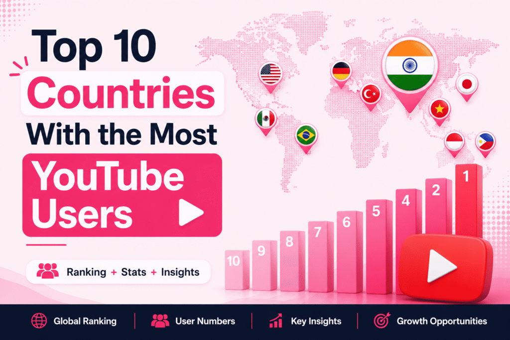 Top 10 Countries With Most YouTube Users