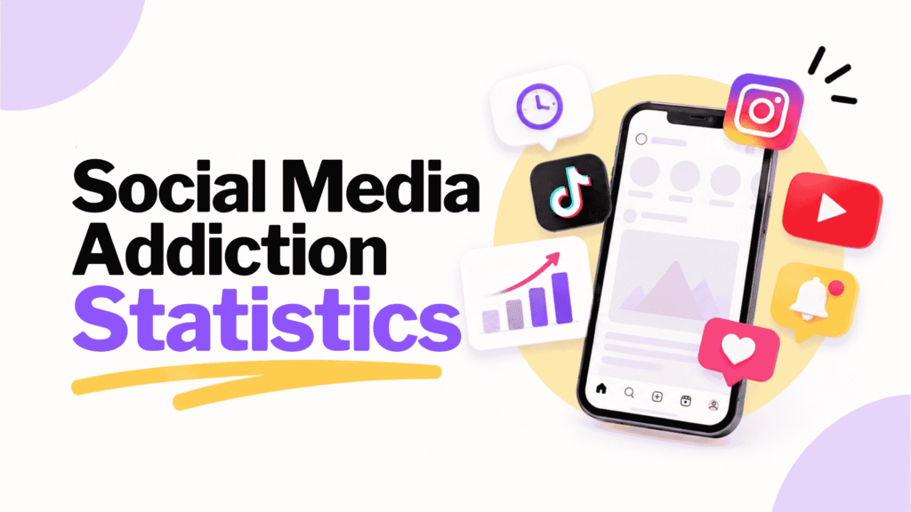 social media addiction statistics